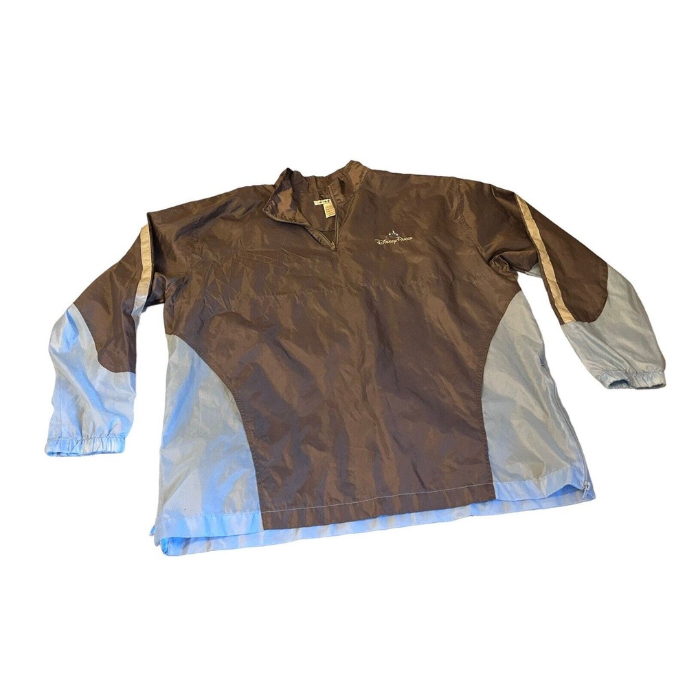 Disney Parks Wind Breaker Rain Jacket Packable XL/XXL Disneyland Resort World